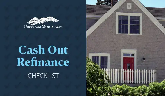 Image: Cash out refinance checklist