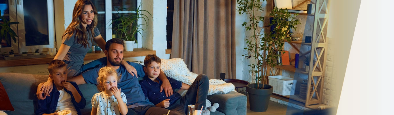Family movie night image