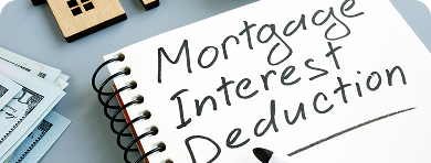 photo of family with home cardboard lifted above