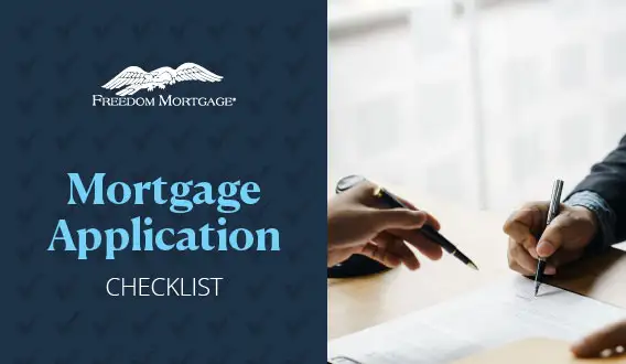 Image: Mortgage application checklist